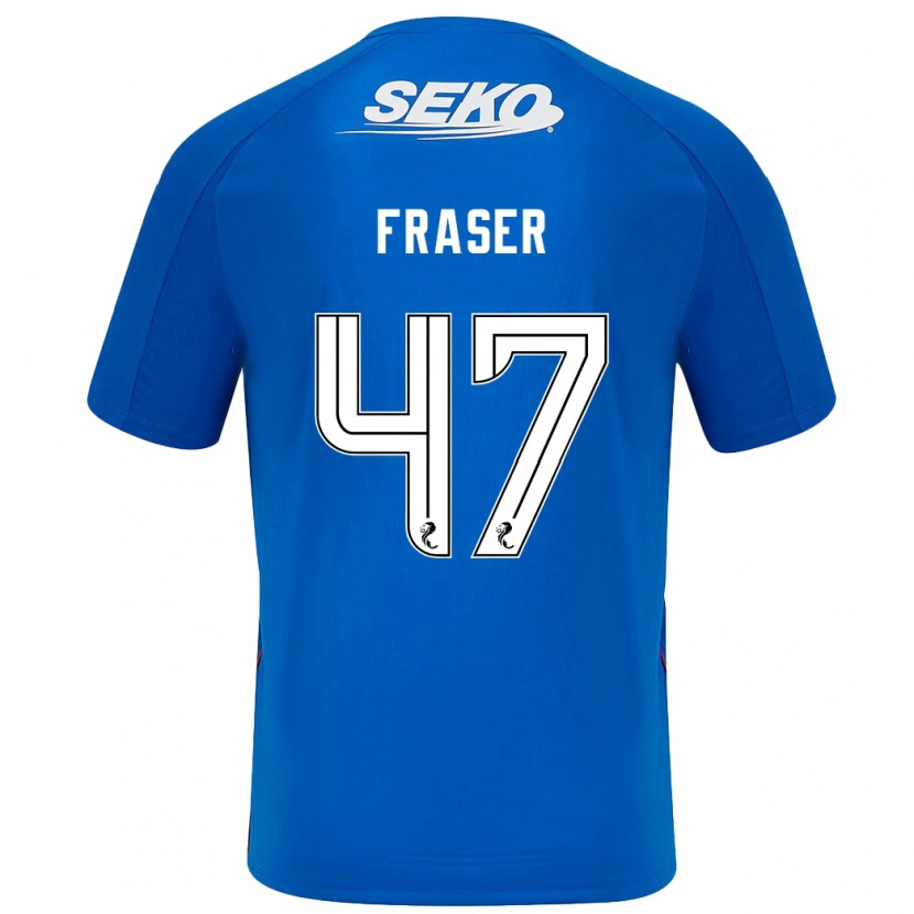 Danxen Herren Robbie Fraser #47 Dunkelblau Heimtrikot Trikot 2024/25 T-Shirt