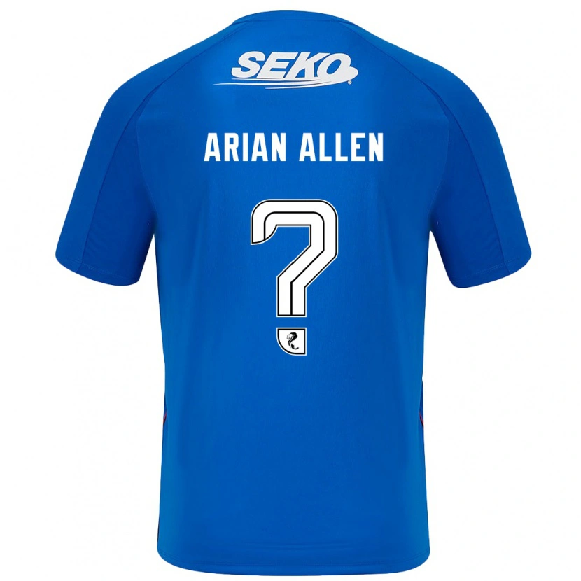 Danxen Herren Arian Allen #0 Dunkelblau Heimtrikot Trikot 2024/25 T-Shirt