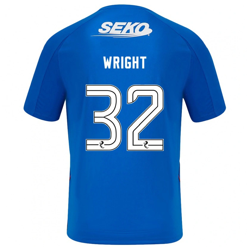 Danxen Herren Kieran Wright #32 Dunkelblau Heimtrikot Trikot 2024/25 T-Shirt