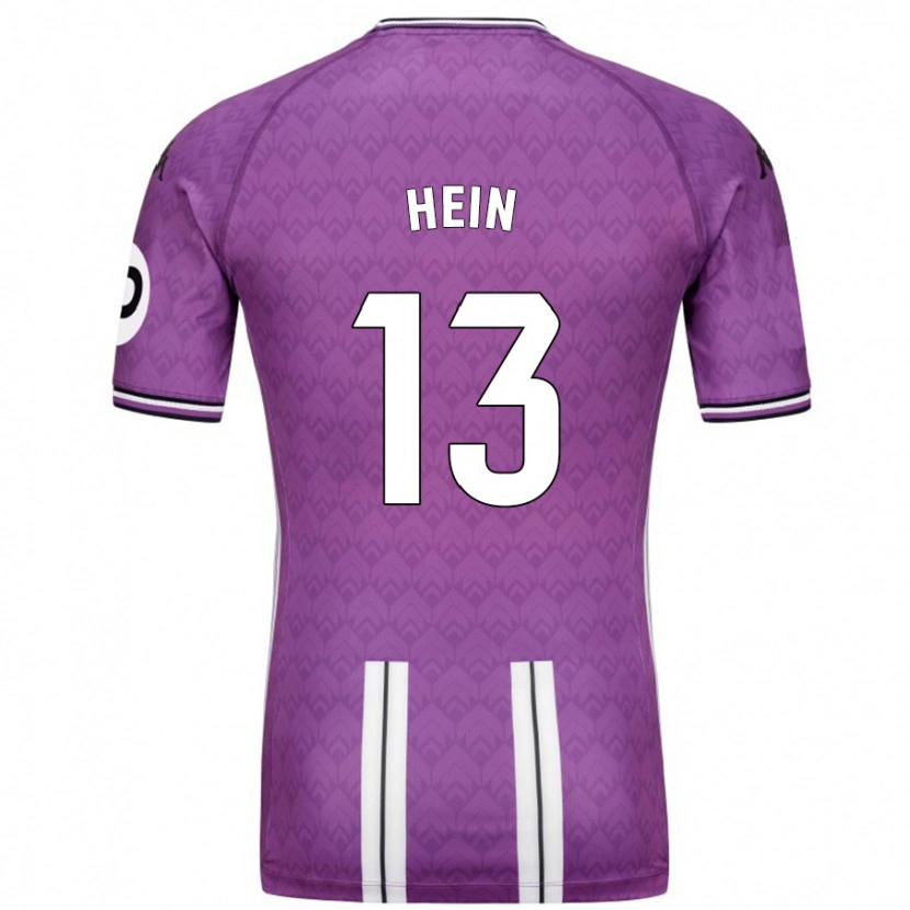 Danxen Herren Karl Hein #13 Violett Weiß Heimtrikot Trikot 2024/25 T-Shirt