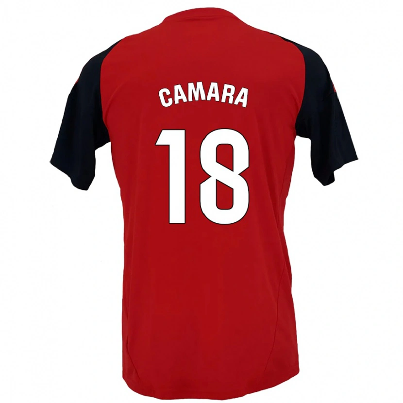 Danxen Herren Aaron Cámara #18 Rot Schwarz Heimtrikot Trikot 2024/25 T-Shirt