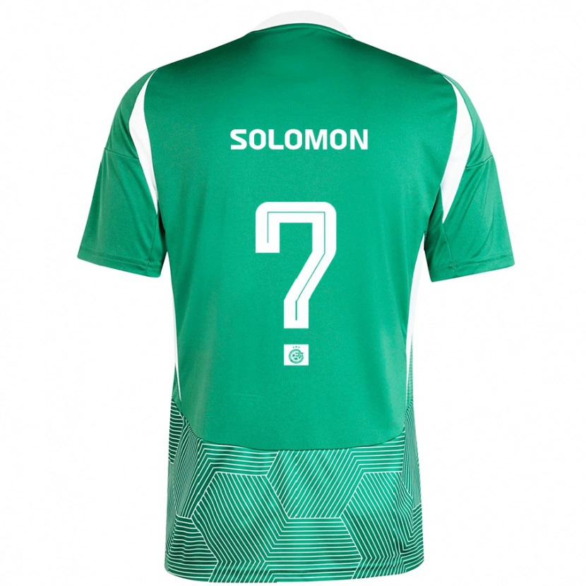 Danxen Herren Itay Solomon #0 Grün Weiß Heimtrikot Trikot 2024/25 T-Shirt