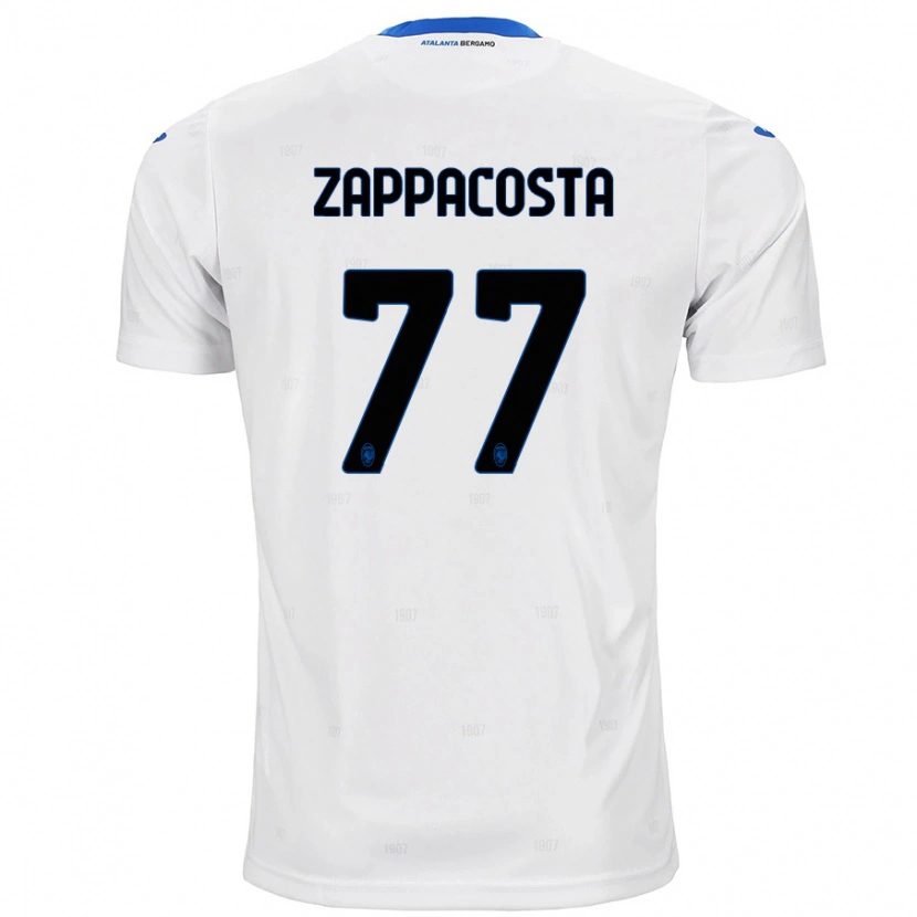 Danxen Herren Davide Zappacosta #77 Weiß Auswärtstrikot Trikot 2024/25 T-Shirt