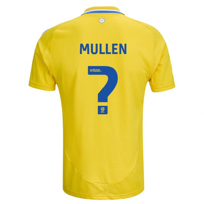 Danxen Herren Jeremiah Chilokoa-Mullen #0 Gelb Blau Auswärtstrikot Trikot 2024/25 T-Shirt