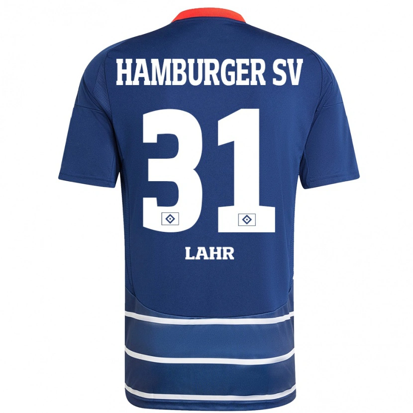 Danxen Herren Jobina Lahr #31 Dunkelblau Auswärtstrikot Trikot 2024/25 T-Shirt