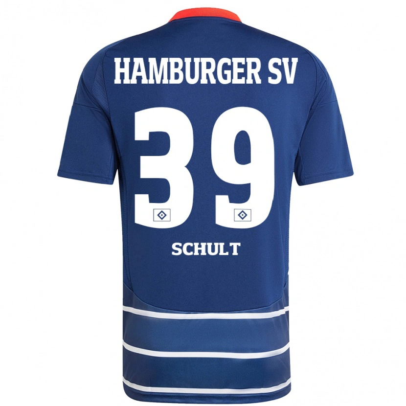 Danxen Herren Almuth Schult #39 Dunkelblau Auswärtstrikot Trikot 2024/25 T-Shirt