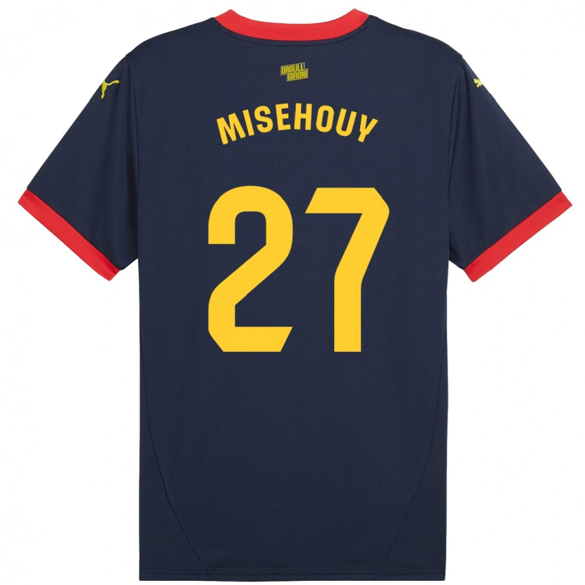 Danxen Herren Gabriel Misehouy #27 Marinerot Auswärtstrikot Trikot 2024/25 T-Shirt