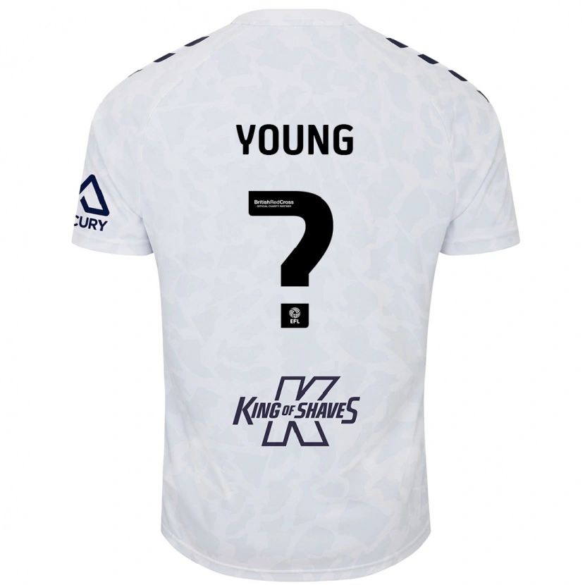 Danxen Herren Shay Young #0 Weiß Auswärtstrikot Trikot 2024/25 T-Shirt