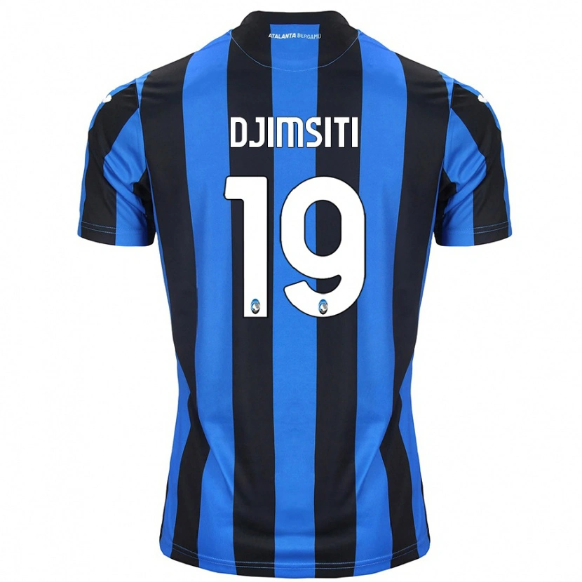 Danxen Damen Berat Djimsiti #19 Blau Schwarz Heimtrikot Trikot 2024/25 T-Shirt