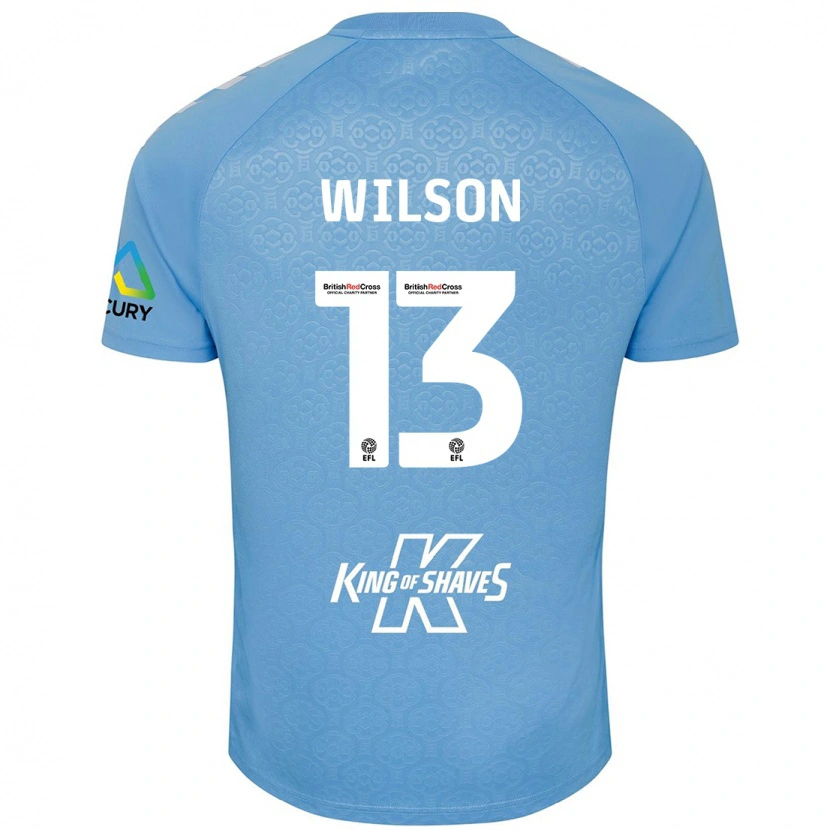 Danxen Damen Ben Wilson #13 Blau Weiß Heimtrikot Trikot 2024/25 T-Shirt