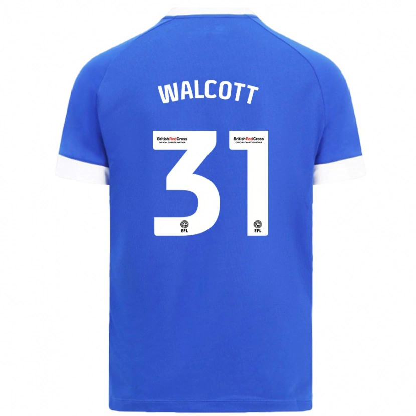 Danxen Kinder Malachi Fagan-Walcott #31 Himmelblau Heimtrikot Trikot 2024/25 T-Shirt