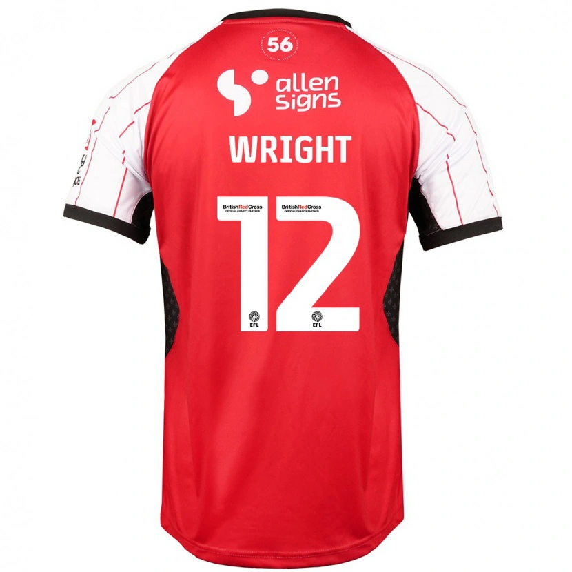 Danxen Kinder Jordan Wright #12 Weiß Heimtrikot Trikot 2024/25 T-Shirt