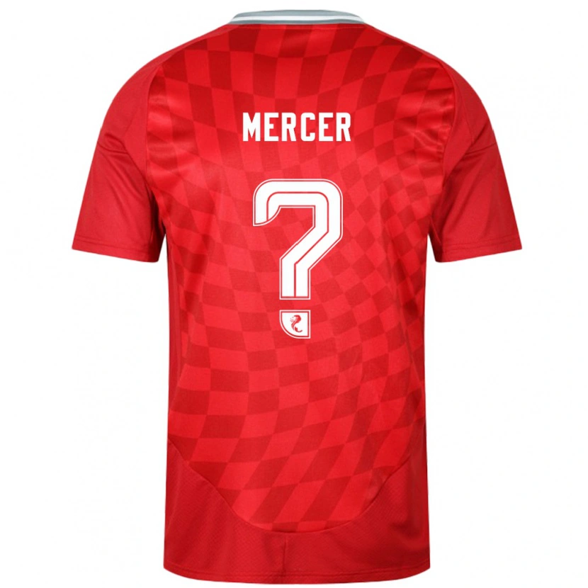 Danxen Kinder Jamie Mercer #0 Rot Heimtrikot Trikot 2024/25 T-Shirt