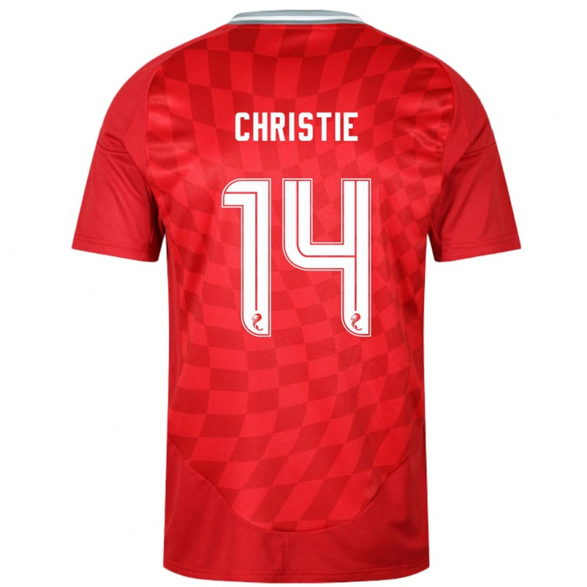 Danxen Kinder Mya Christie #14 Rot Heimtrikot Trikot 2024/25 T-Shirt