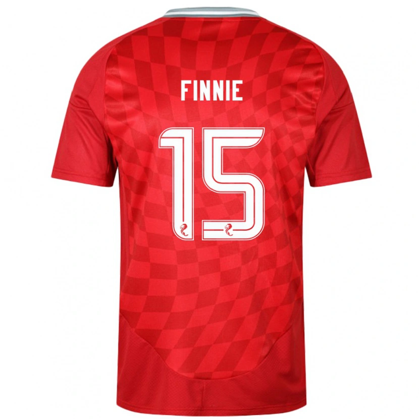 Danxen Kinder Maddison Finnie #15 Rot Heimtrikot Trikot 2024/25 T-Shirt