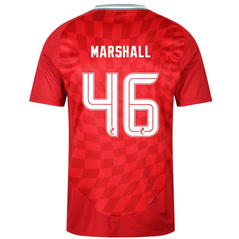 Danxen Kinder Findlay Marshall #46 Rot Heimtrikot Trikot 2024/25 T-Shirt