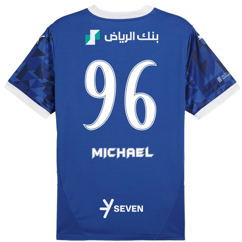 Danxen Kinder Michael #96 Dunkelblau Weiß Heimtrikot Trikot 2024/25 T-Shirt