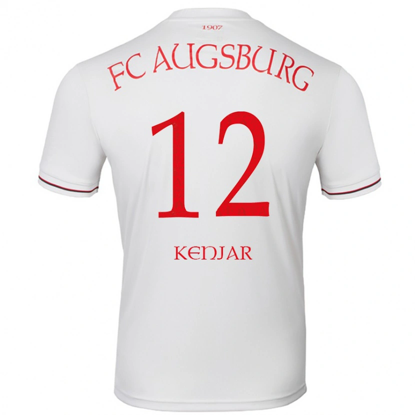 Danxen Kinder Alen Kenjar #12 Weiß Heimtrikot Trikot 2024/25 T-Shirt