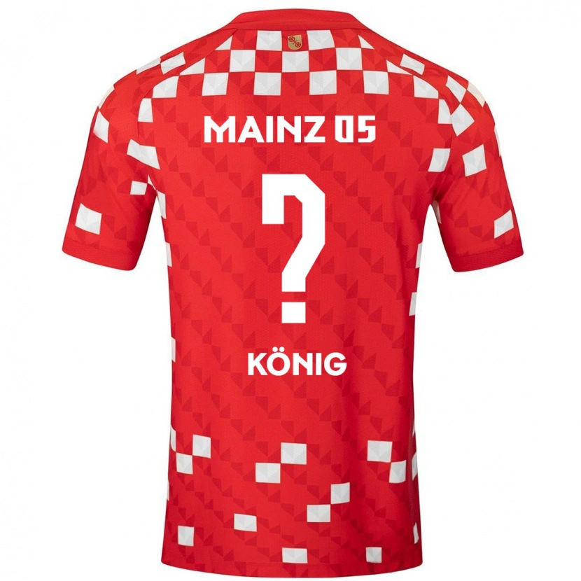 Danxen Kinder Raúl König #0 Weiß Rot Heimtrikot Trikot 2024/25 T-Shirt