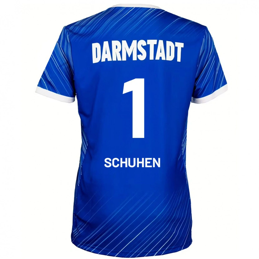 Danxen Kinder Marcel Schuhen #1 Blau Weiß Heimtrikot Trikot 2024/25 T-Shirt