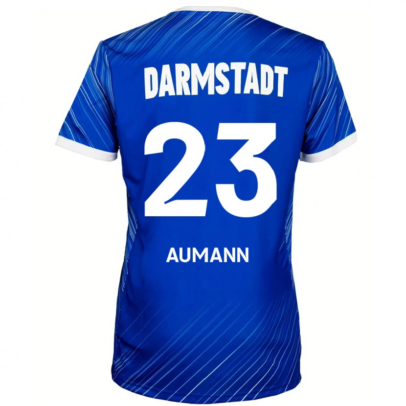 Danxen Kinder Emil Aumann #23 Blau Weiß Heimtrikot Trikot 2024/25 T-Shirt