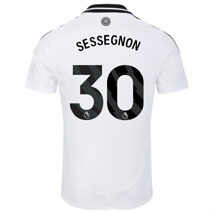 Danxen Kinder Ryan Sessegnon #30 Weiß Heimtrikot Trikot 2024/25 T-Shirt