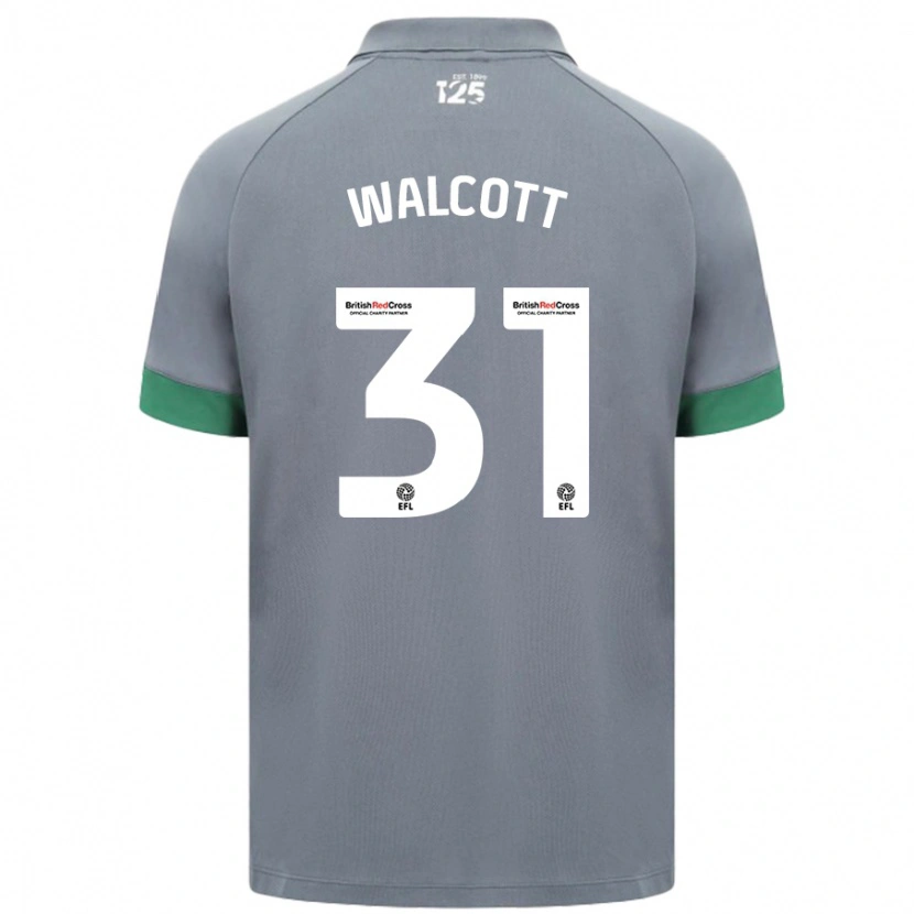 Danxen Kinder Malachi Fagan-Walcott #31 Dunkelgrau Auswärtstrikot Trikot 2024/25 T-Shirt