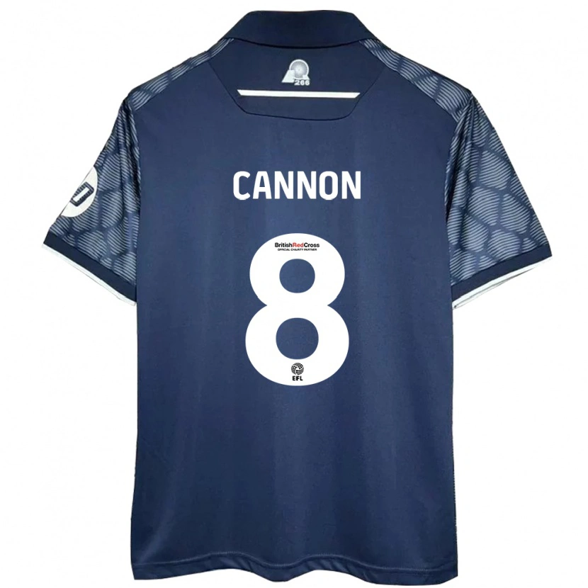 Danxen Kinder Andy Cannon #8 Schwarz Auswärtstrikot Trikot 2024/25 T-Shirt