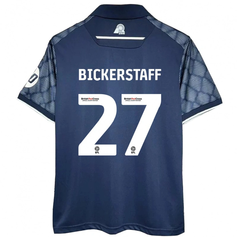 Danxen Kinder Jake Bickerstaff #27 Schwarz Auswärtstrikot Trikot 2024/25 T-Shirt