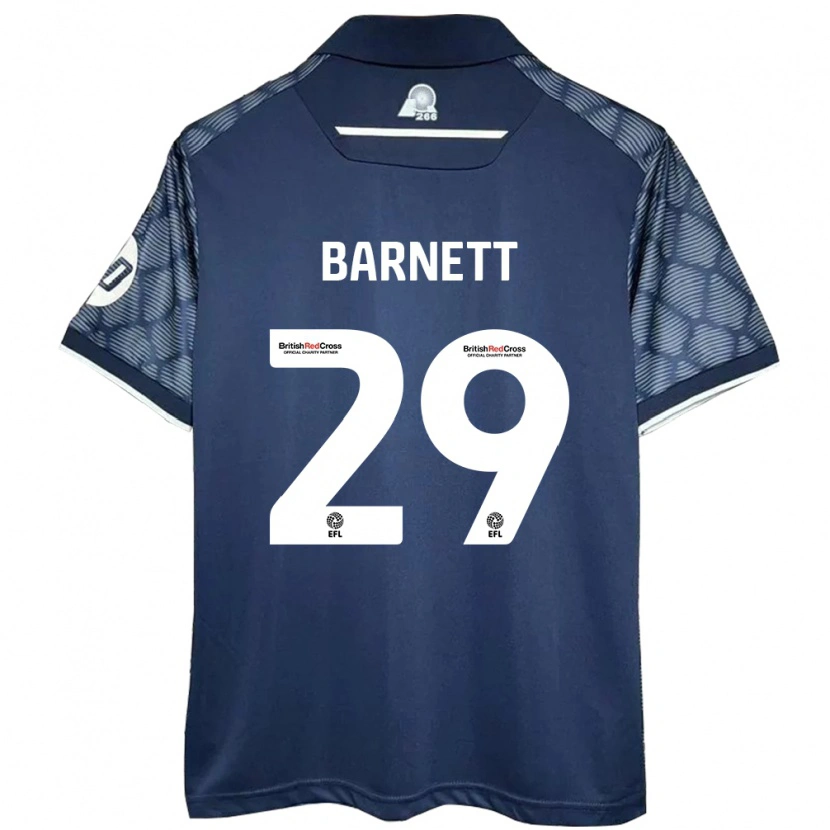 Danxen Kinder Ryan Barnett #29 Schwarz Auswärtstrikot Trikot 2024/25 T-Shirt