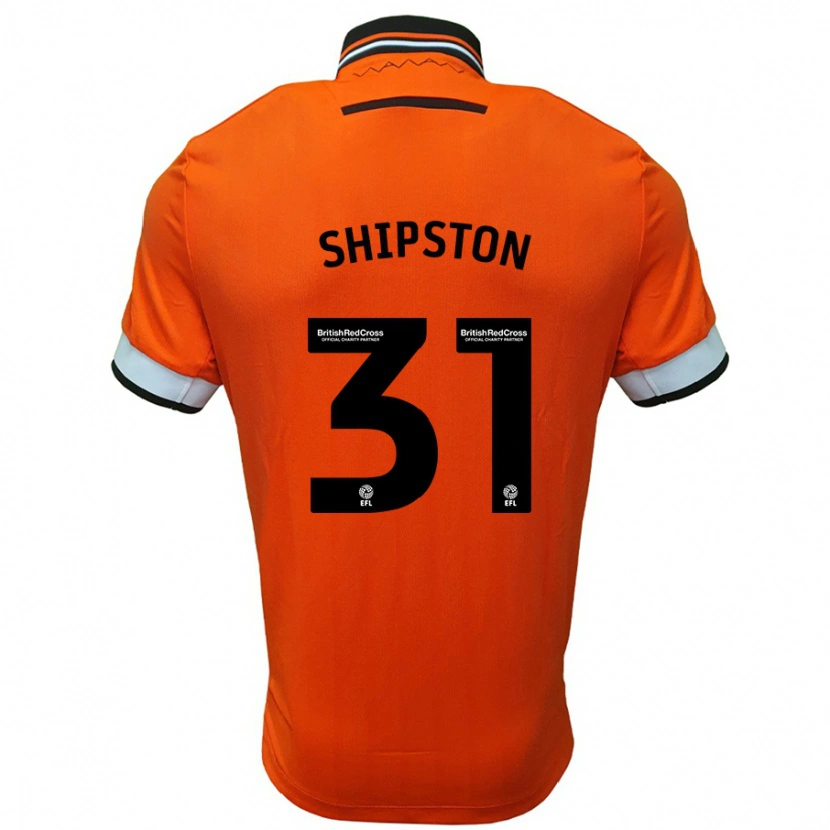 Danxen Kinder Rio Shipston #31 Orange Weiß Auswärtstrikot Trikot 2024/25 T-Shirt