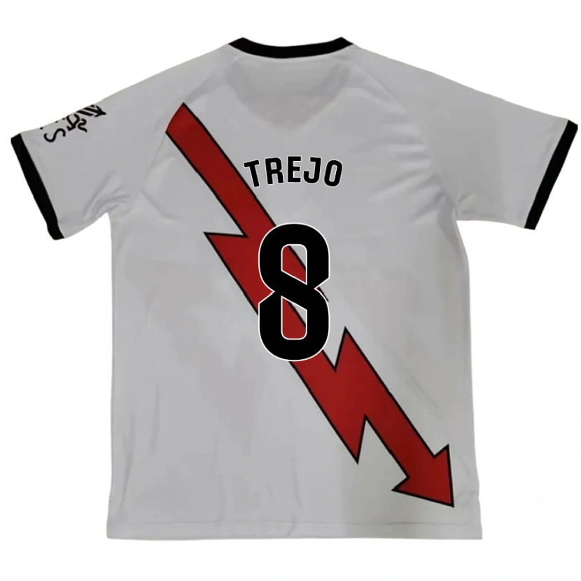 Danxen Kinder Óscar Trejo #8 Rot Auswärtstrikot Trikot 2024/25 T-Shirt