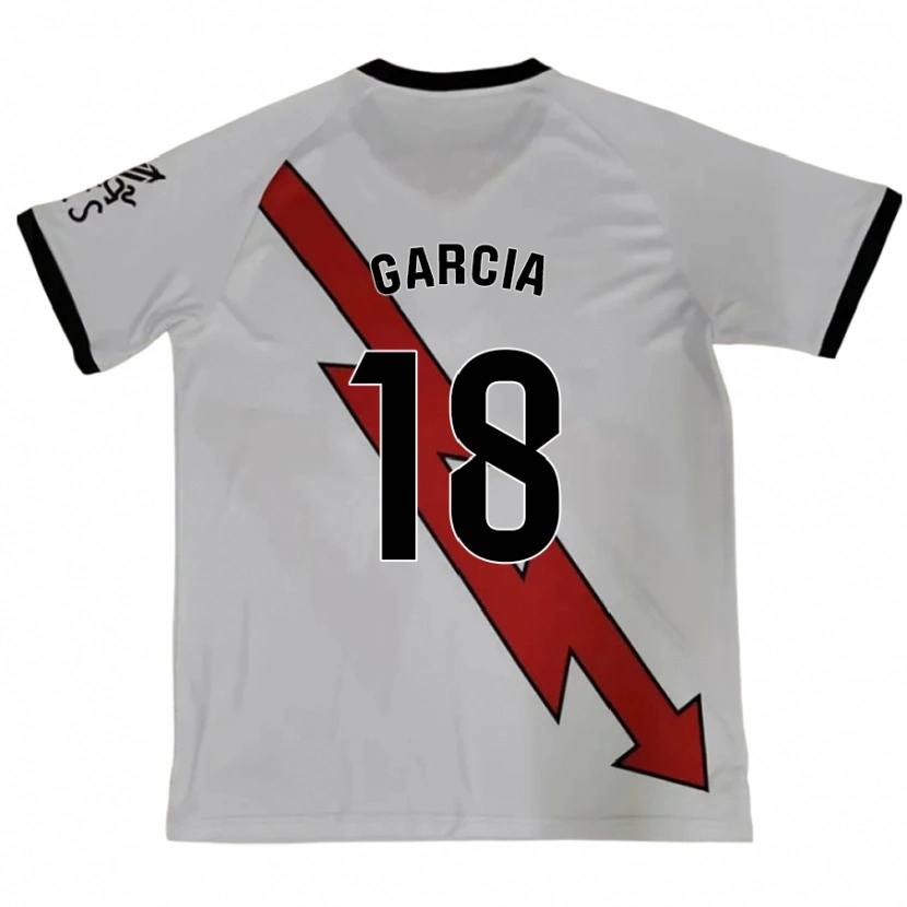 Danxen Kinder Álvaro García #18 Rot Auswärtstrikot Trikot 2024/25 T-Shirt