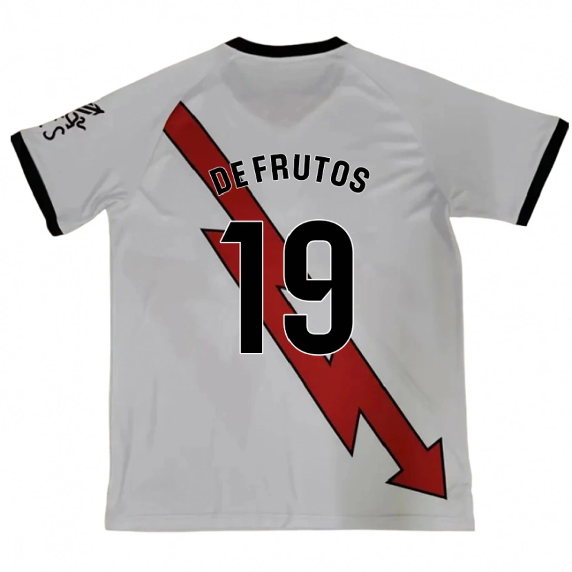 Danxen Kinder Jorge De Frutos #19 Rot Auswärtstrikot Trikot 2024/25 T-Shirt