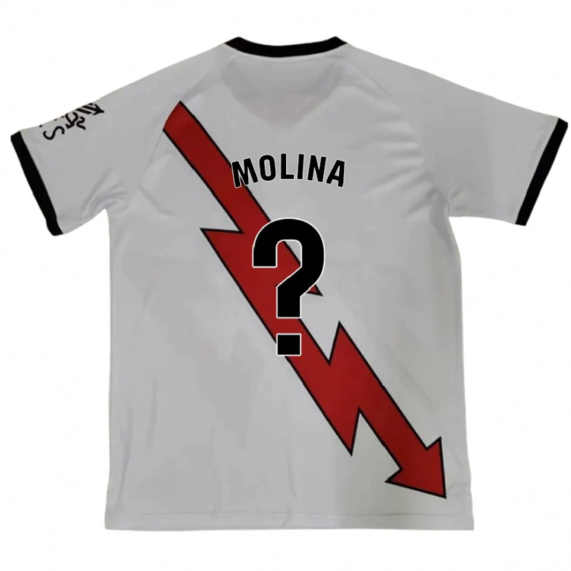 Danxen Kinder Adrián Molina #0 Rot Auswärtstrikot Trikot 2024/25 T-Shirt