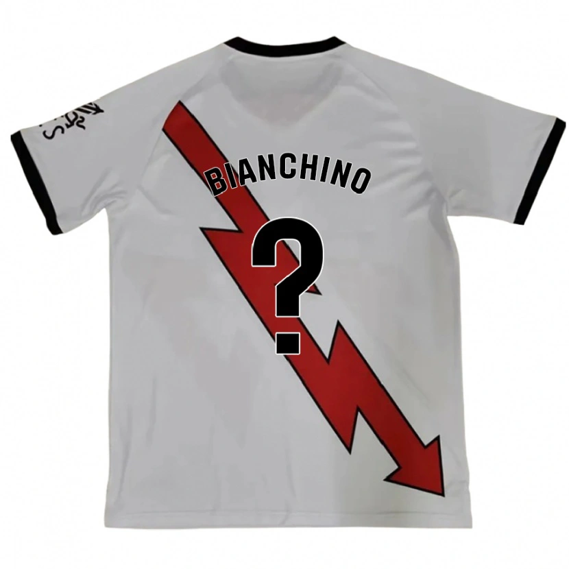 Danxen Kinder Nicolò Bianchino #0 Rot Auswärtstrikot Trikot 2024/25 T-Shirt