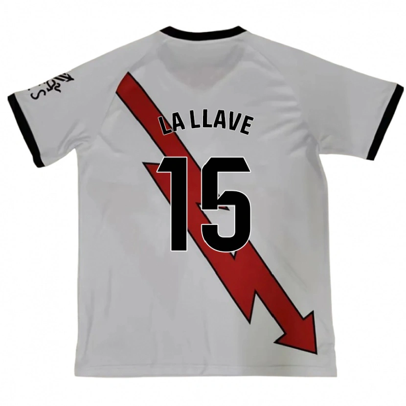 Danxen Kinder Kevin De La Llave #15 Rot Auswärtstrikot Trikot 2024/25 T-Shirt