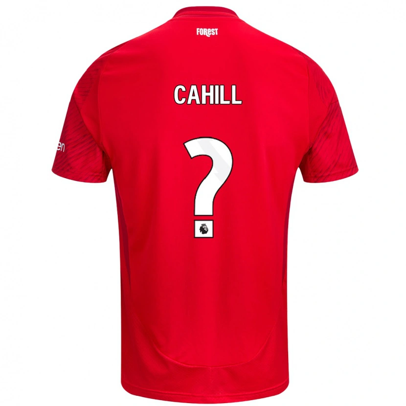 Danxen Herren Shae Cahill #0 Rot Weiß Heimtrikot Trikot 2024/25 T-Shirt