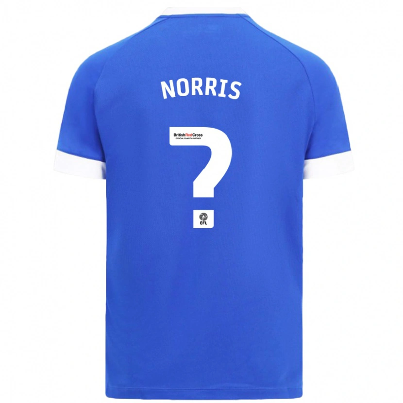 Danxen Herren Jacob Norris #0 Himmelblau Heimtrikot Trikot 2024/25 T-Shirt