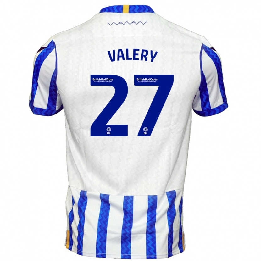 Danxen Herren Yan Valery #27 Blau Weiß Heimtrikot Trikot 2024/25 T-Shirt