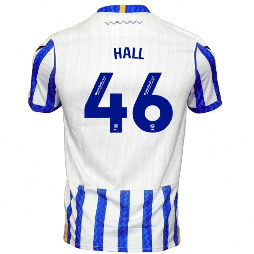 Danxen Herren Jack Hall #46 Blau Weiß Heimtrikot Trikot 2024/25 T-Shirt