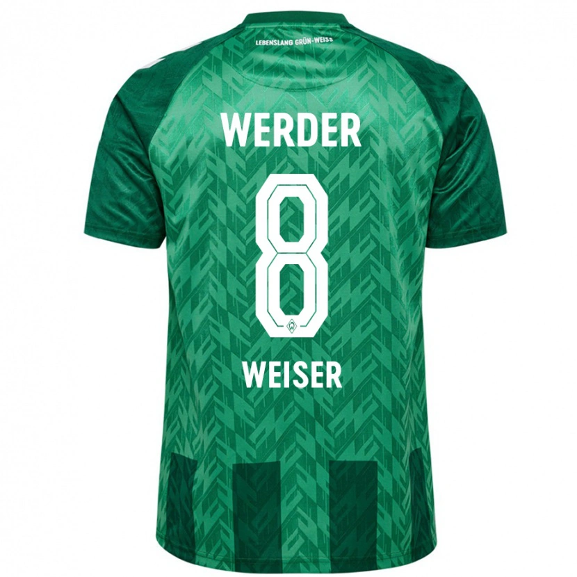 Danxen Herren Mitchell Weiser #8 Grün Heimtrikot Trikot 2024/25 T-Shirt