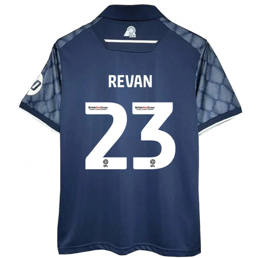 Danxen Herren Sebastian Revan #23 Schwarz Auswärtstrikot Trikot 2024/25 T-Shirt