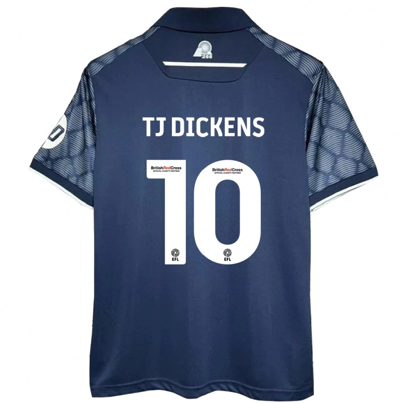 Danxen Herren Tonicha Tj Dickens #10 Schwarz Auswärtstrikot Trikot 2024/25 T-Shirt