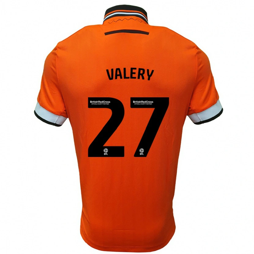 Danxen Herren Yan Valery #27 Orange Weiß Auswärtstrikot Trikot 2024/25 T-Shirt