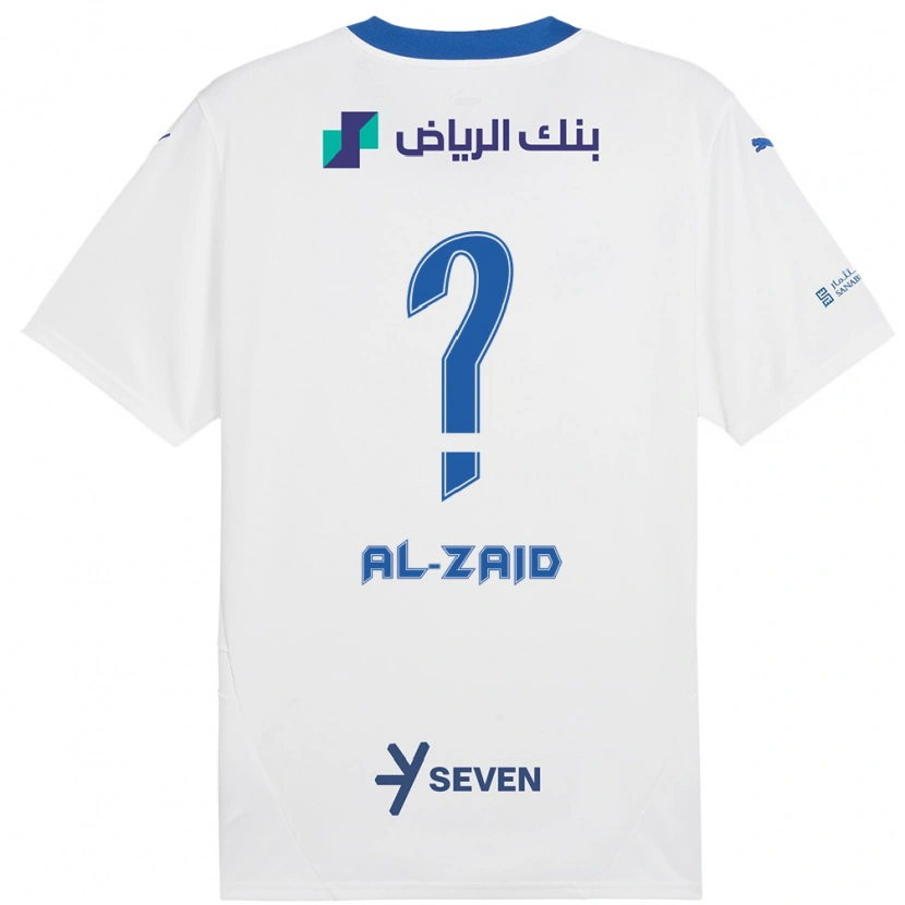 Danxen Herren Suhayb Al-Zaid #0 Weiß Blau Auswärtstrikot Trikot 2024/25 T-Shirt