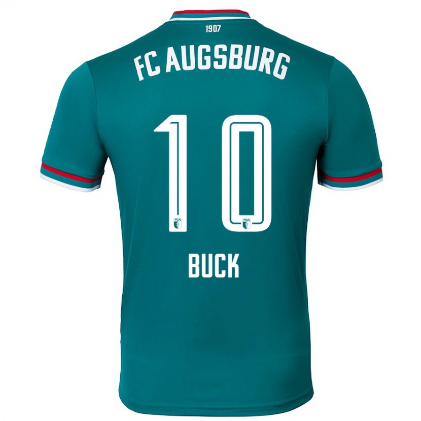 Danxen Herren Dustin Buck #10 Dunkelgrün Auswärtstrikot Trikot 2024/25 T-Shirt