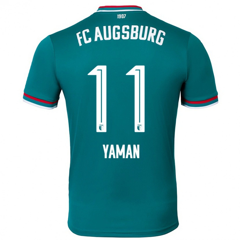 Danxen Herren Kerim Yaman #11 Dunkelgrün Auswärtstrikot Trikot 2024/25 T-Shirt