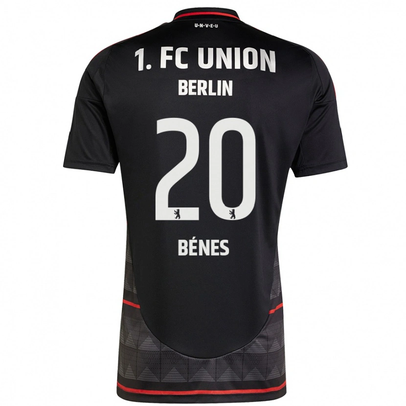 Danxen Herren László Bénes #20 Schwarz Auswärtstrikot Trikot 2024/25 T-Shirt