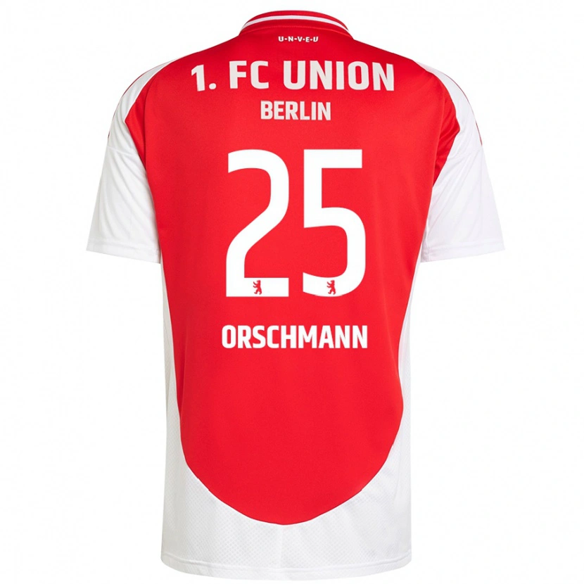 Danxen Damen Dina Orschmann #25 Rot Weiß Heimtrikot Trikot 2024/25 T-Shirt